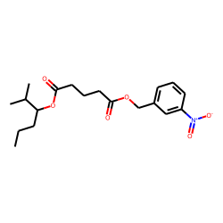 Glutaric acid, 2-methylhex-3-yl 3-nitrobenzyl ester
