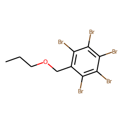 2,3,4,5,6-Pentabromobenzyl alcohol, n-propyl ether