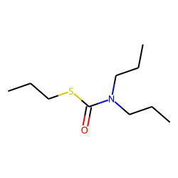Carbamothioic acid, dipropyl-, S-propyl ester