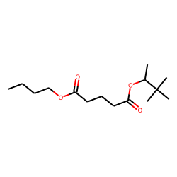 Glutaric acid, butyl 3,3-dimethylbut-2-yl ester