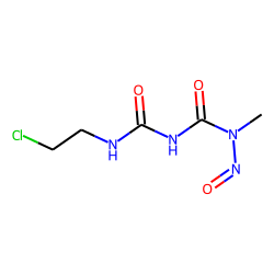 Biuret, 5-(2-chloroethyl)-1-methyl-1-nitroso-