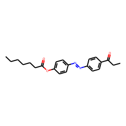 4-Propionyl-4'-n-heptanoyloxyazobenzene