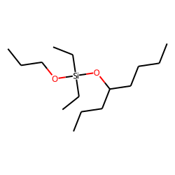 Silane, diethyl(4-octyloxy)propoxy-