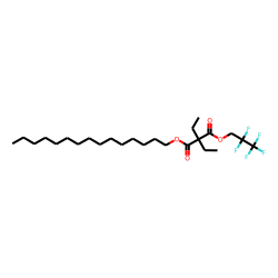 Diethylmalonic acid, pentadecyl 2,2,3,3,3-pentafluoropropyl ester