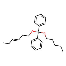 Silane, diphenyl(cis-hex-3-en-1-yloxy)pentyloxy-