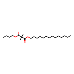 Dimethylmalonic acid, butyl tetradecyl ester