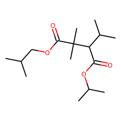 Pentanoic acid, 2,2,4-trimethyl-3-carboxyisopropyl, isobutyl ester