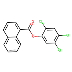 1-Naphthoic acid, 2,4,5-trichlorophenyl ester