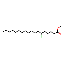 6-Chlorooctadecanoic acid, methyl ester