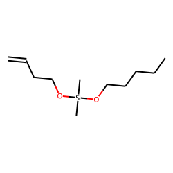 Silane, dimethyl(but-3-enyloxy)pentyloxy-
