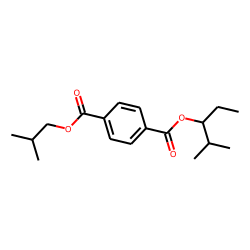 Terephthalic acid, isobutyl 2-methylpent-3-yl ester