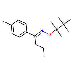 1-(4-Methylphenyl)butan-1-one, O-(tert-butyldimethylsilyl)oxime