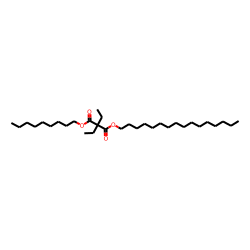 Diethylmalonic acid, hexadecyl nonyl ester