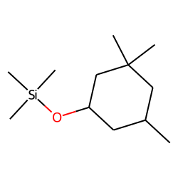 3,3,5-Trimethylcyclohexan-1-ol, trimethylsilyl ether