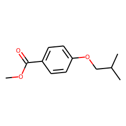 Benzoic acid, 4-(2-methylpropyl)oxy-, methyl ester