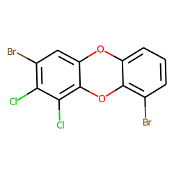 3,9-dibromo,1,2-dichloro-dibenzo-dioxin