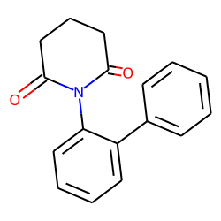 Glutarimide, N-(2-biphenyl)-