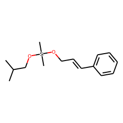 Silane, dimethyl(3-phenylprop-2-enyloxy)isobutoxy-