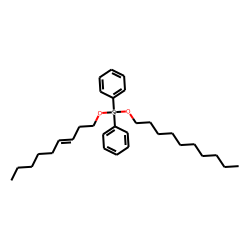 Silane, diphenyldecyloxy(non-3-en-1-yloxy)-