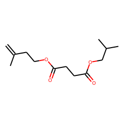 Succinic acid, isobutyl 3-methylbut-3-enyl ester