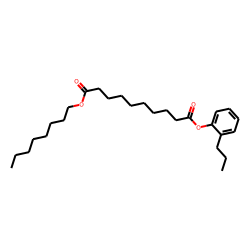 Sebacic acid, octyl 3-propylphenyl ester