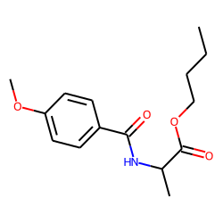 D-Alanine, N-(4-anisoyl)-, butyl ester