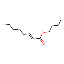 2-Octenoic acid, butyl ester