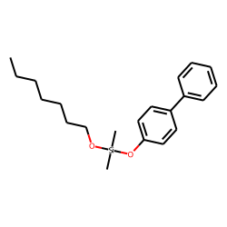 Silane, dimethyl(4-phenylphenoxy)heptyloxy-