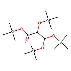 Erythronic acid, tetra-TMS