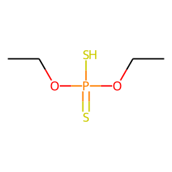 Phosphorodithioic acid, O,O-diethyl ester