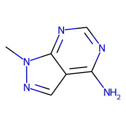 1H-pyrazolo[3,4-d]pyrimidine, 4-amino-1-methyl-