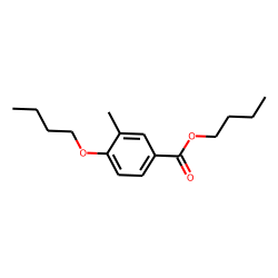 4-Butyloxy-3-methylbenzoic acid, butyl ester