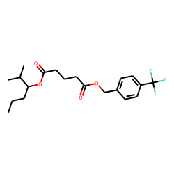 Glutaric acid, 2-methylhex-3-yl 4-(trifluoromethyl)benzyl ester