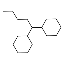1,1-Dicyclohexylpentane