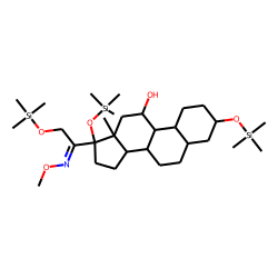 5«beta»-Pregnan-3«alpha»,11«beta»,17«alpha»,21-tetrol-20-one, MO-TMS (11-OH)