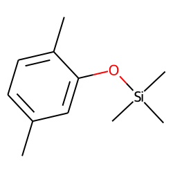 2,5-Dimethylphenol, trimethylsilyl ether