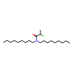 Propanamide, N,N-dinonyl-2-chloro-