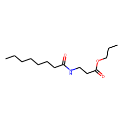 «beta»-Alanine, N-capryloyl-, propyl ester