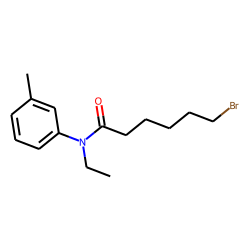 Hexanamide, N-ethyl-N-(3-methylphenyl)-6-bromo-