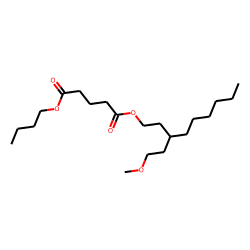 Glutaric acid, butyl 3-(2-methoxyethyl)nonyl ester