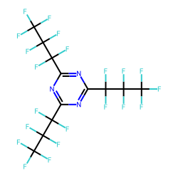 Tris(heptafluoropropyl)-s-triazine