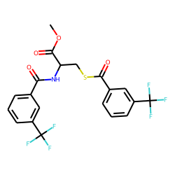 l-Cysteine, N,S-bis(3-trifluoromethylbenzoyl)-, methyl ester