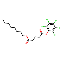 Glutaric acid, octyl pentachlorophenyl ester