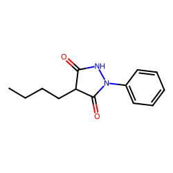 3,5-Pyrazolidinedione, 4-butyl-1-phenyl-