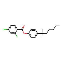 4-(1,1-Dimethylhexyl)phenyl 2,4-dichlorobenzoate