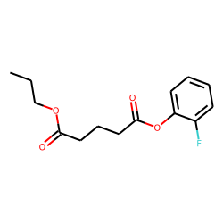 Glutaric acid, 2-fluorophenyl propyl ester