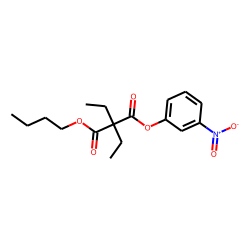 Diethylmalonic acid, butyl 3-nitrophenyl ester