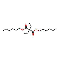 Diethylmalonic acid, dihexyl ester