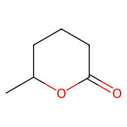 2H-Pyran-2-one, tetrahydro-6-methyl-