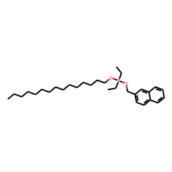 Silane, diethyl(2-naphthylmethoxy)pentadecyloxy-